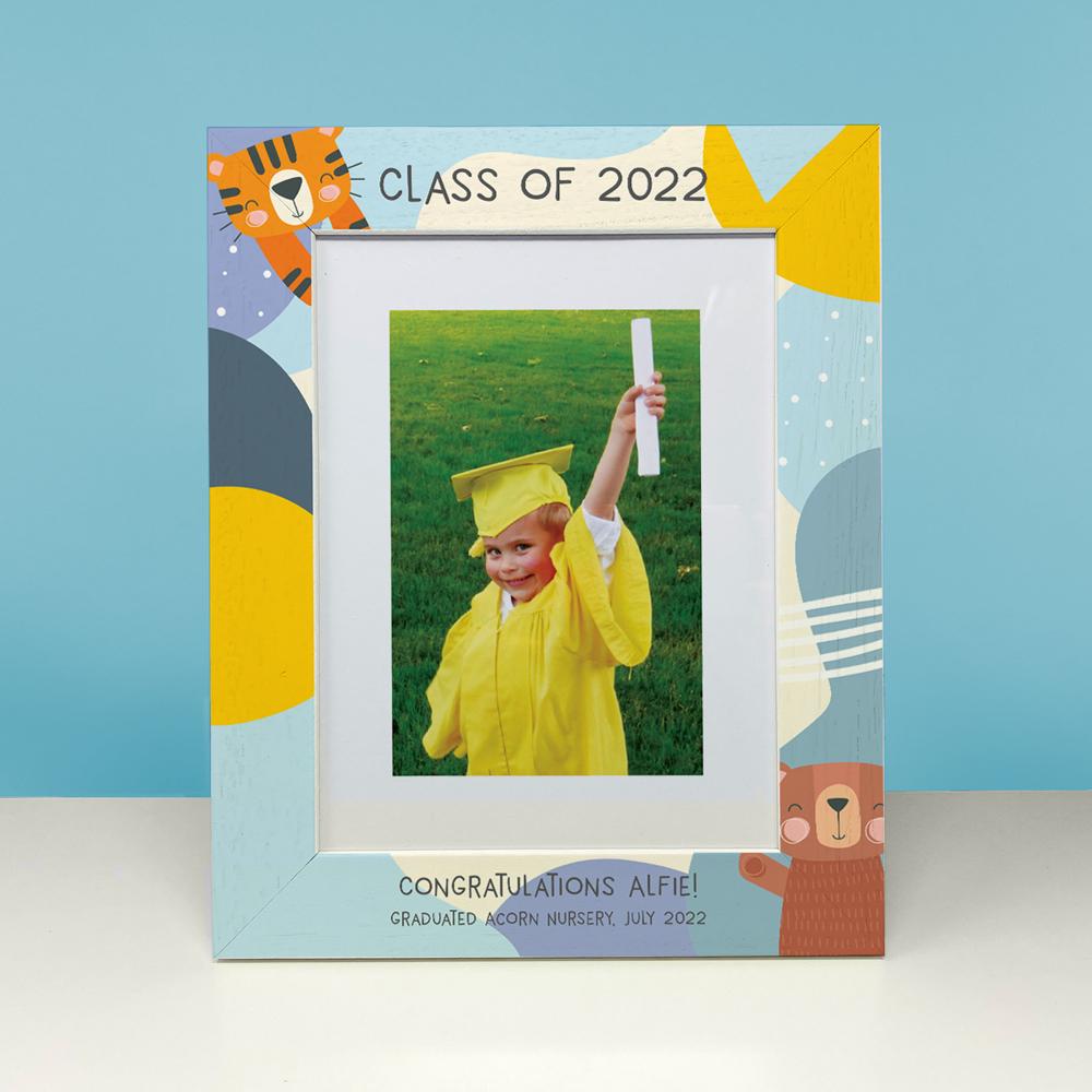 frame my name, nursery graduation photo frame, last day of nursery, class of 2022 frame