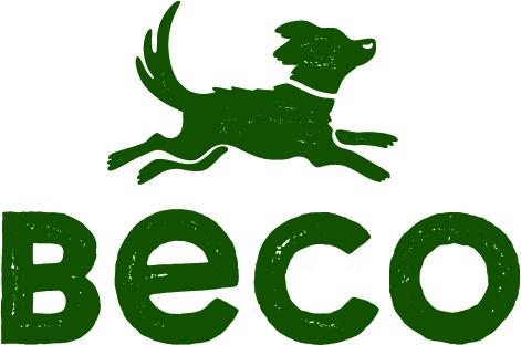 This is the logo for Beco Pets. It's a brand of dog toys made from natural materials. Great quality.