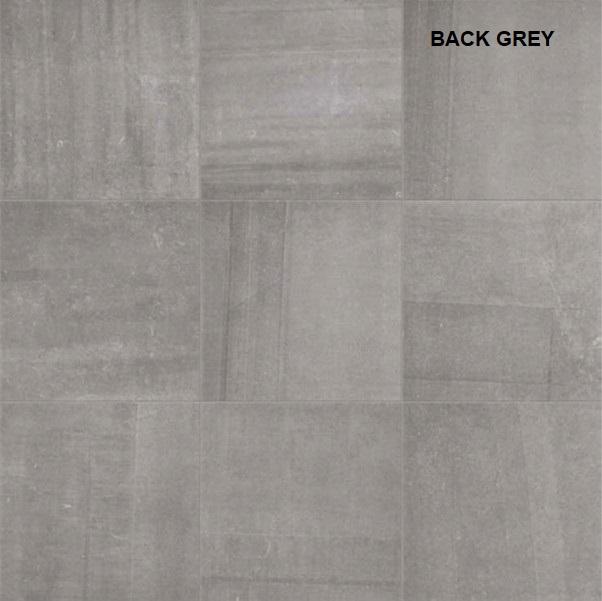 Back Grey Porcelain Tile