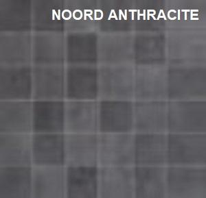 Noord Anthracite Mosaic 300x300 Porcelain Tile