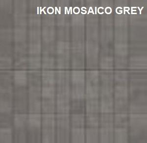 Ikon Grey Mosaic Italian Porcelain Tile