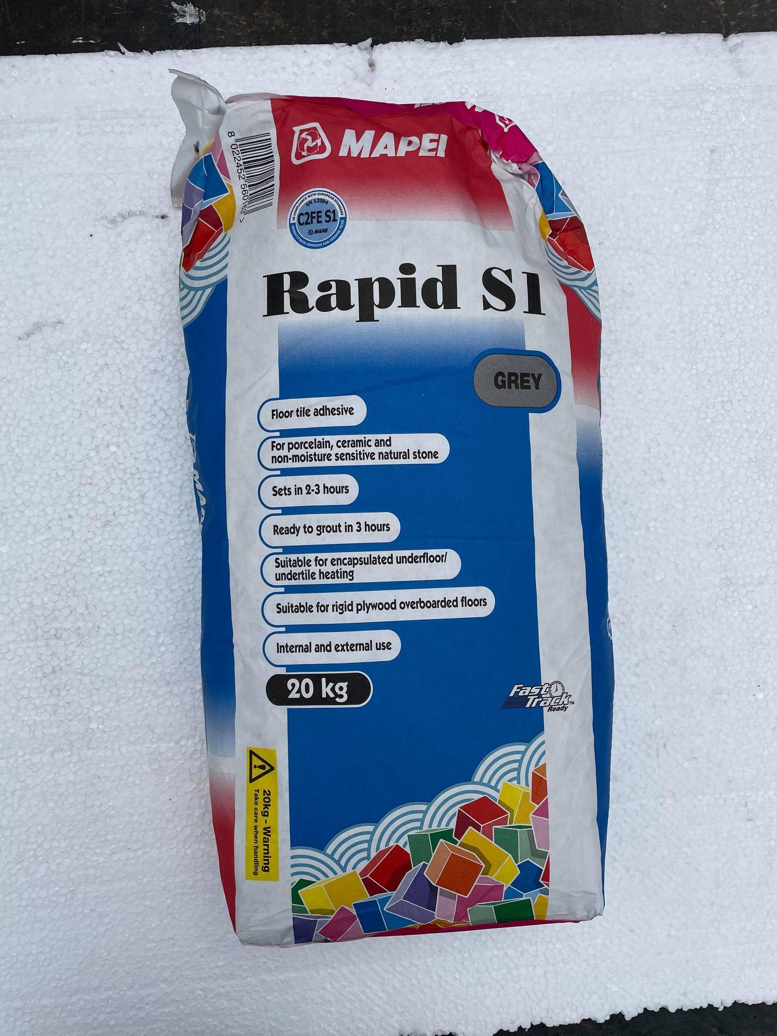 Mapei Rapid Set Adhesive