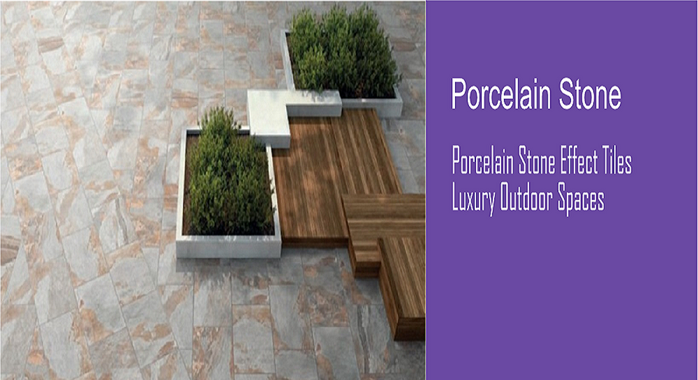 Porcelain Stone Porcelain Stone Effect Tiles - Luxury outdoor spaces