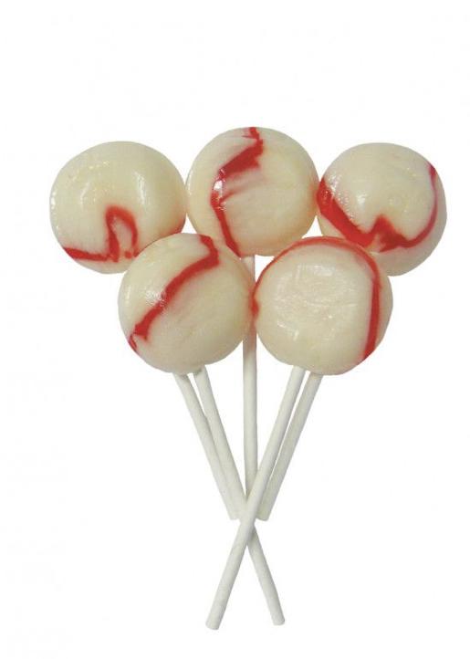 Large raspberry ripple lolly