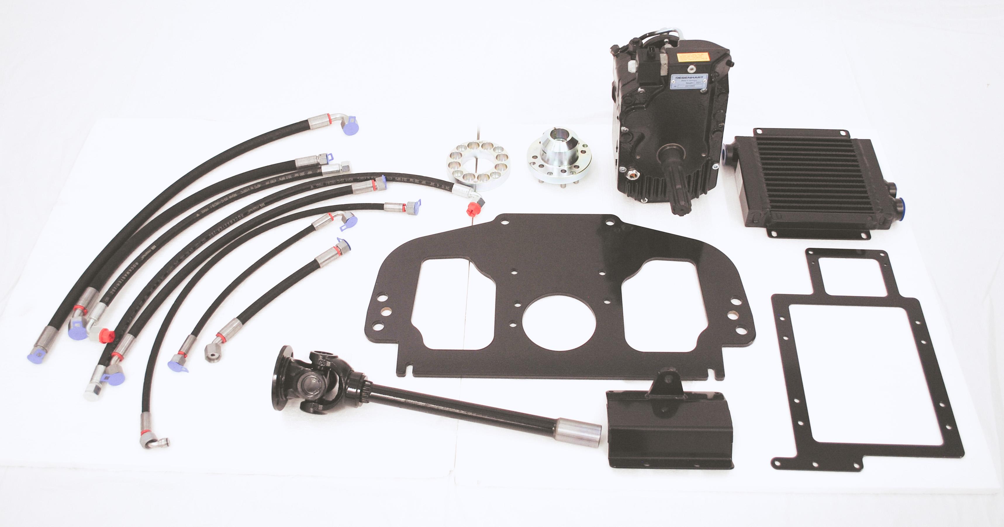 T5.110 - T5.140 (Tier 5) Front PTO Kit (With factory fit front linkage)