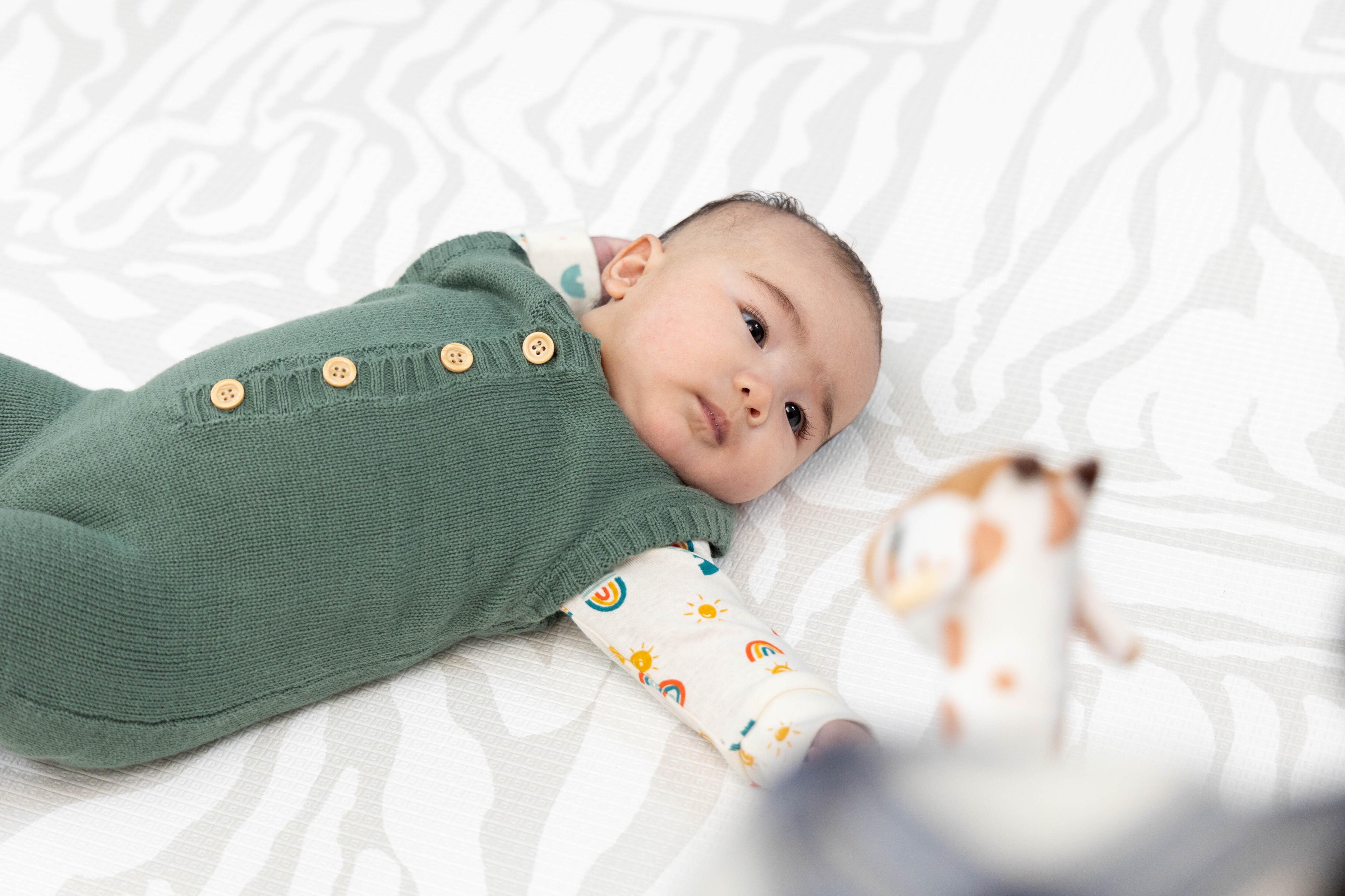Pathway Grey baby playmat – reversible cushioned design providing safety and elegance for minimalist homes