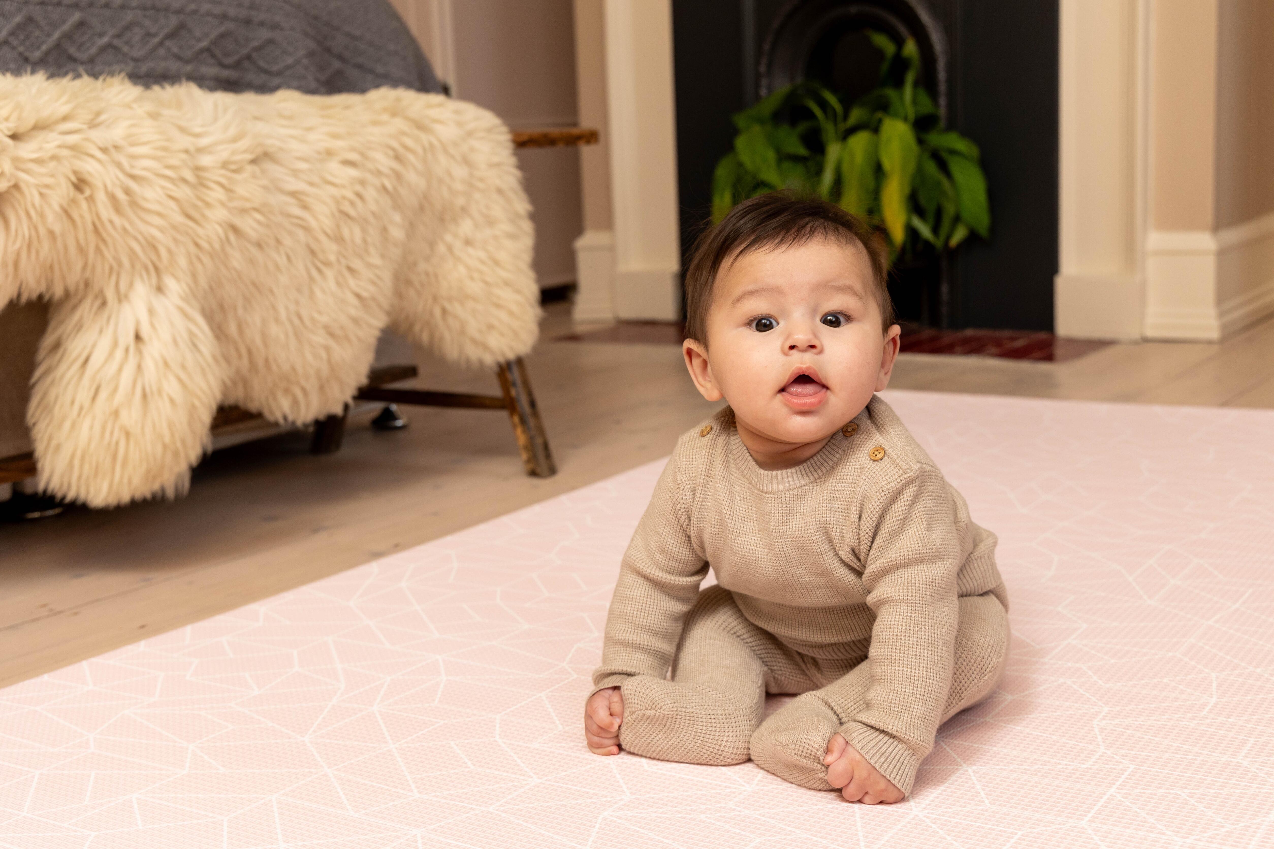 Nordic Explorer Playmat - Bush Pink