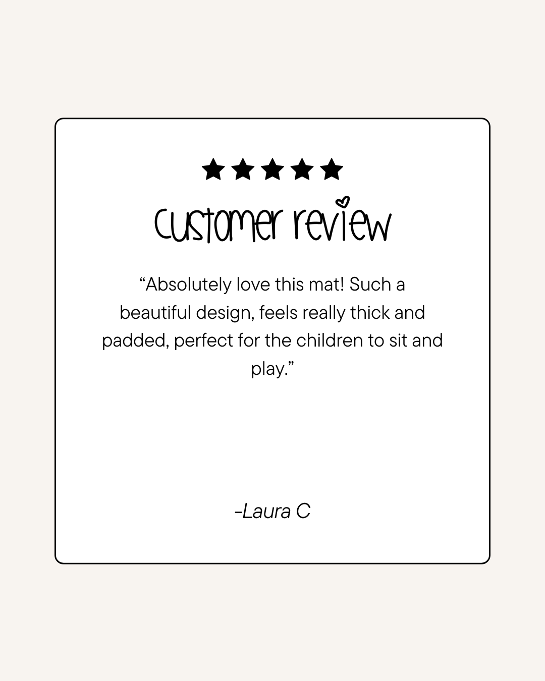 Family reviews - Little Fae reversible playmat, creating a soft play space at home.