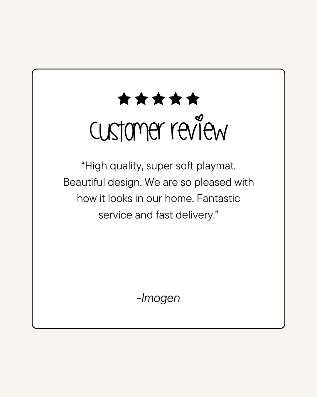 Verifies reviews - luxury, non-toxic baby playmat, combining style and comfort.