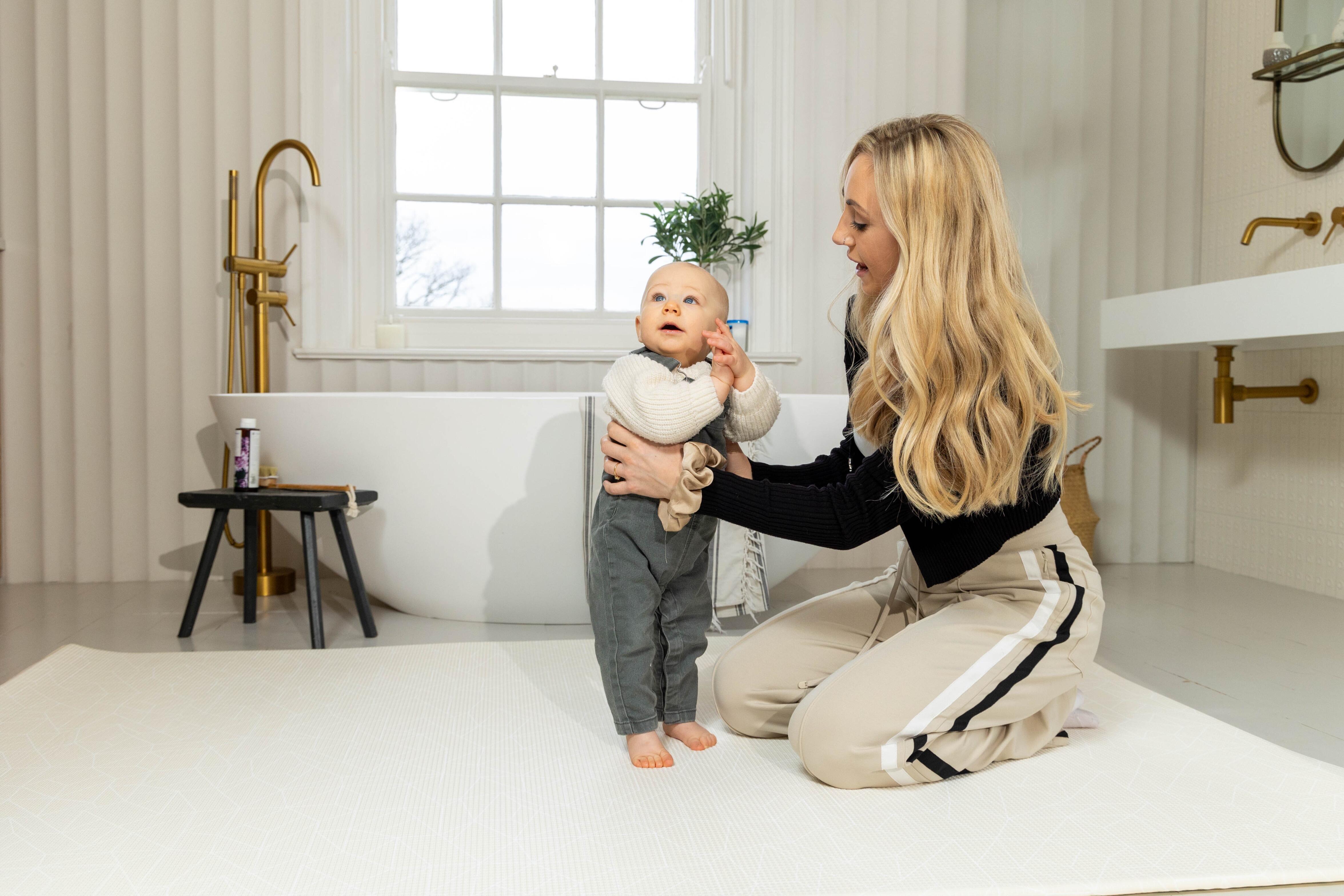 Large Nordic Explorer Play Mat - Cornish Cream