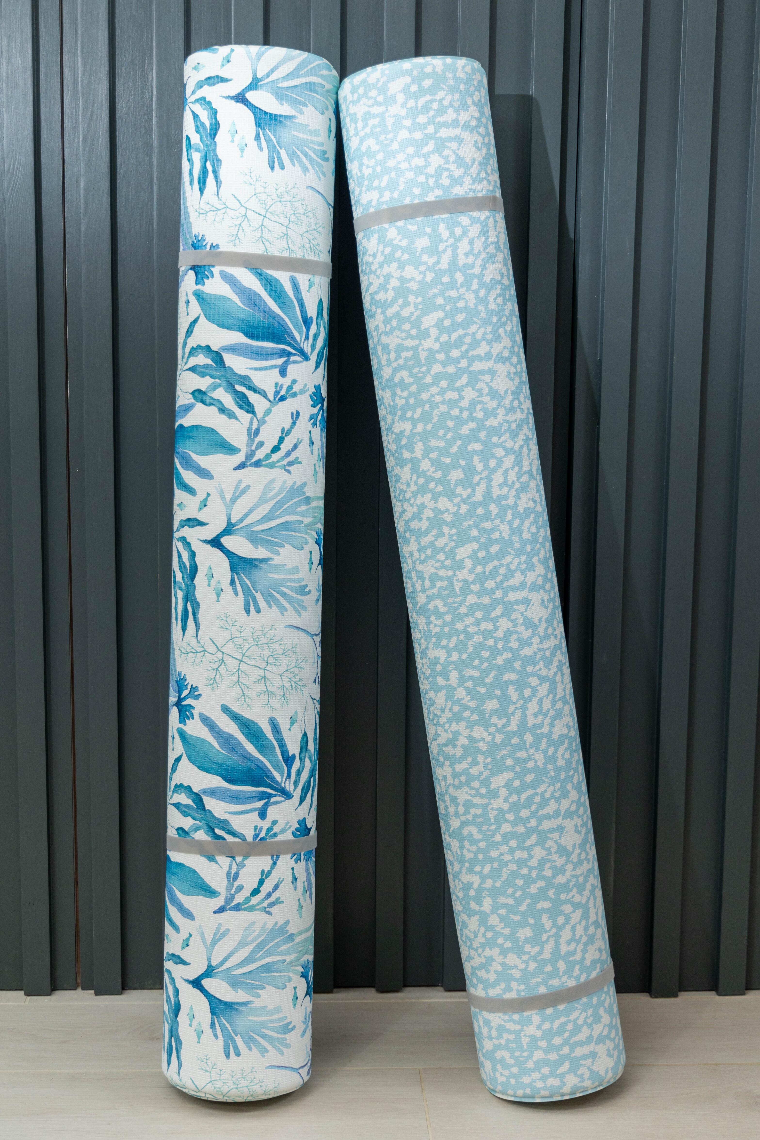 Medium Speckled Kisses Play Mat - Chalk Blue