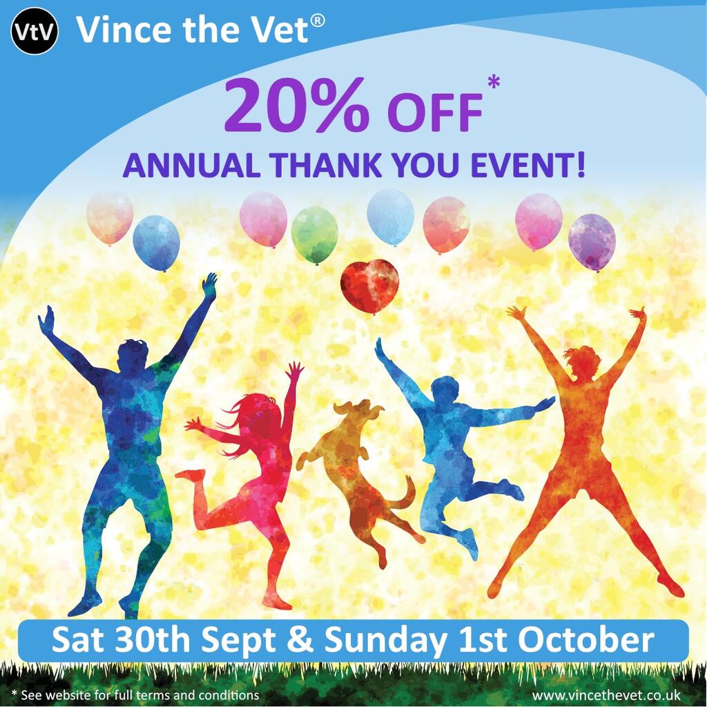 20% OFF THANK YOU EVENT 2023
