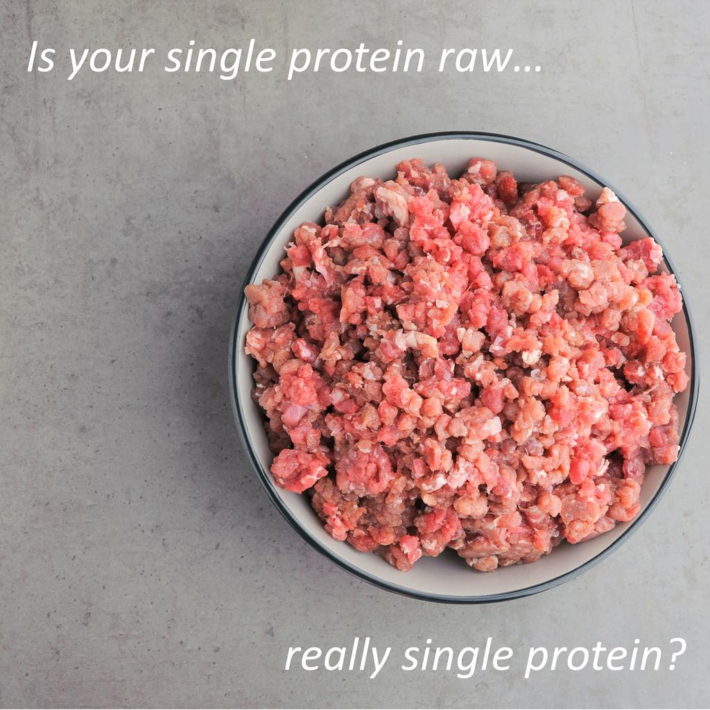 Is Your Single Protein Raw... Really Single Protein?