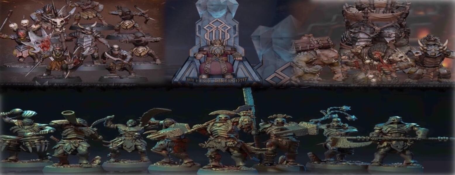 A range of unique figures ..from fantasy...
