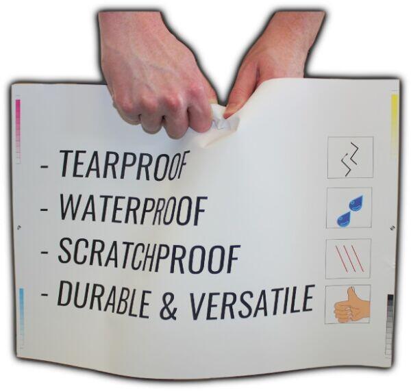 thumbnail image 2 of 8 MIL Waterproof Paper 11x17 - 50 Sheets Rip-Proof Synthetic Paper For Laser Printers 2 of 6