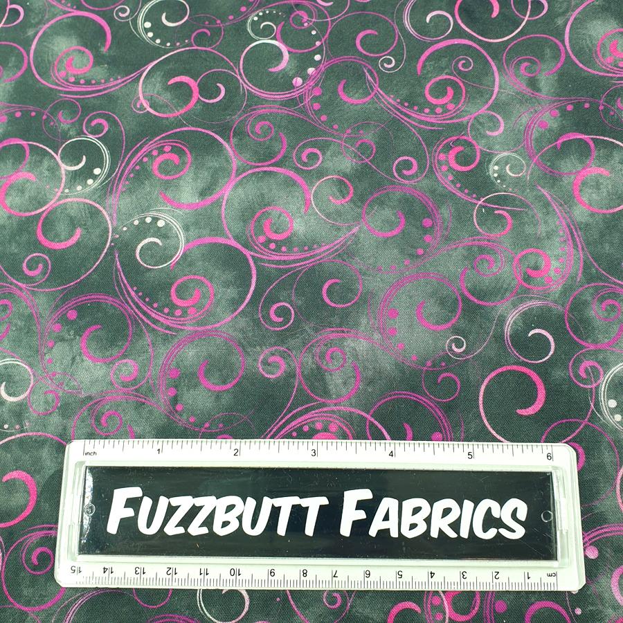 Purple patterns fat quarter bundle 100% cotton 7 pieces