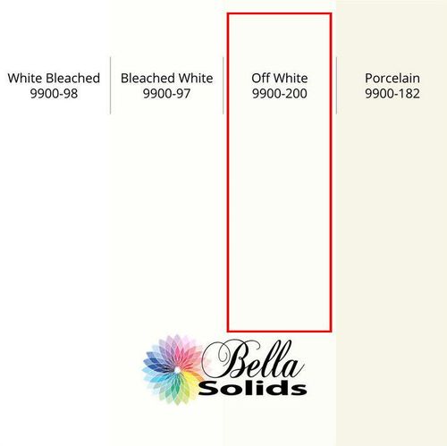 bella Solids,9900-200, off white, moda white, moda bella, cream white, white quilt background