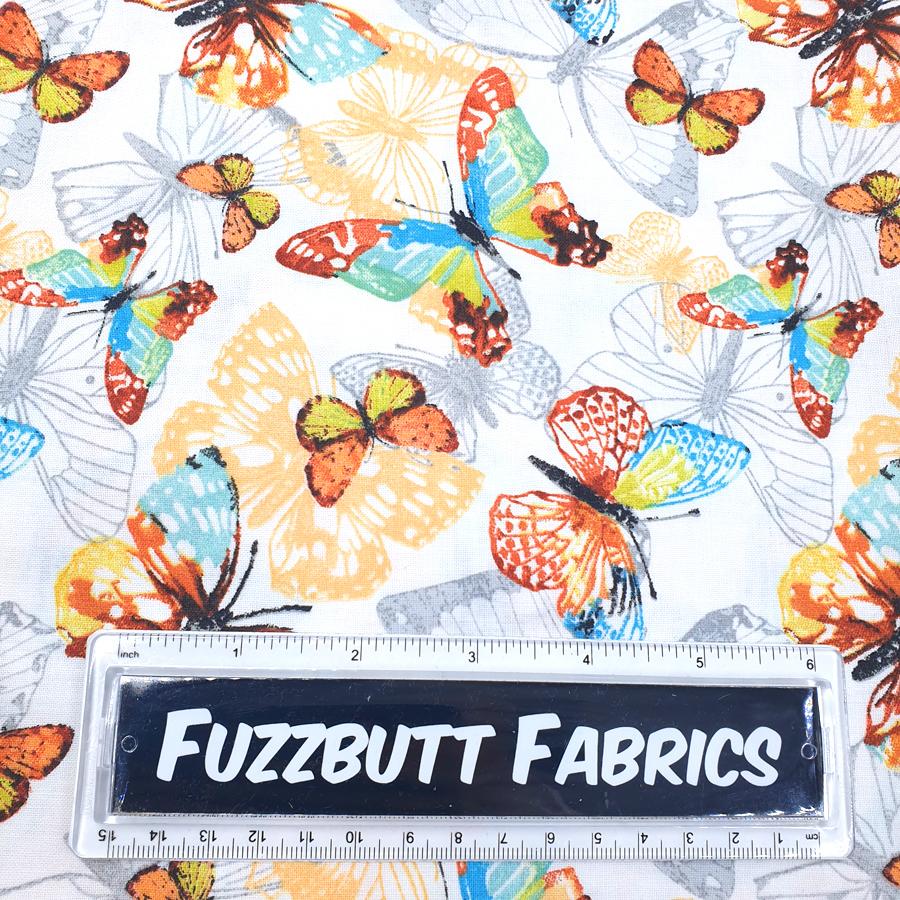 Fat Quarter bundle - Boho butterflies bohemian florals uk seller 100% cotton