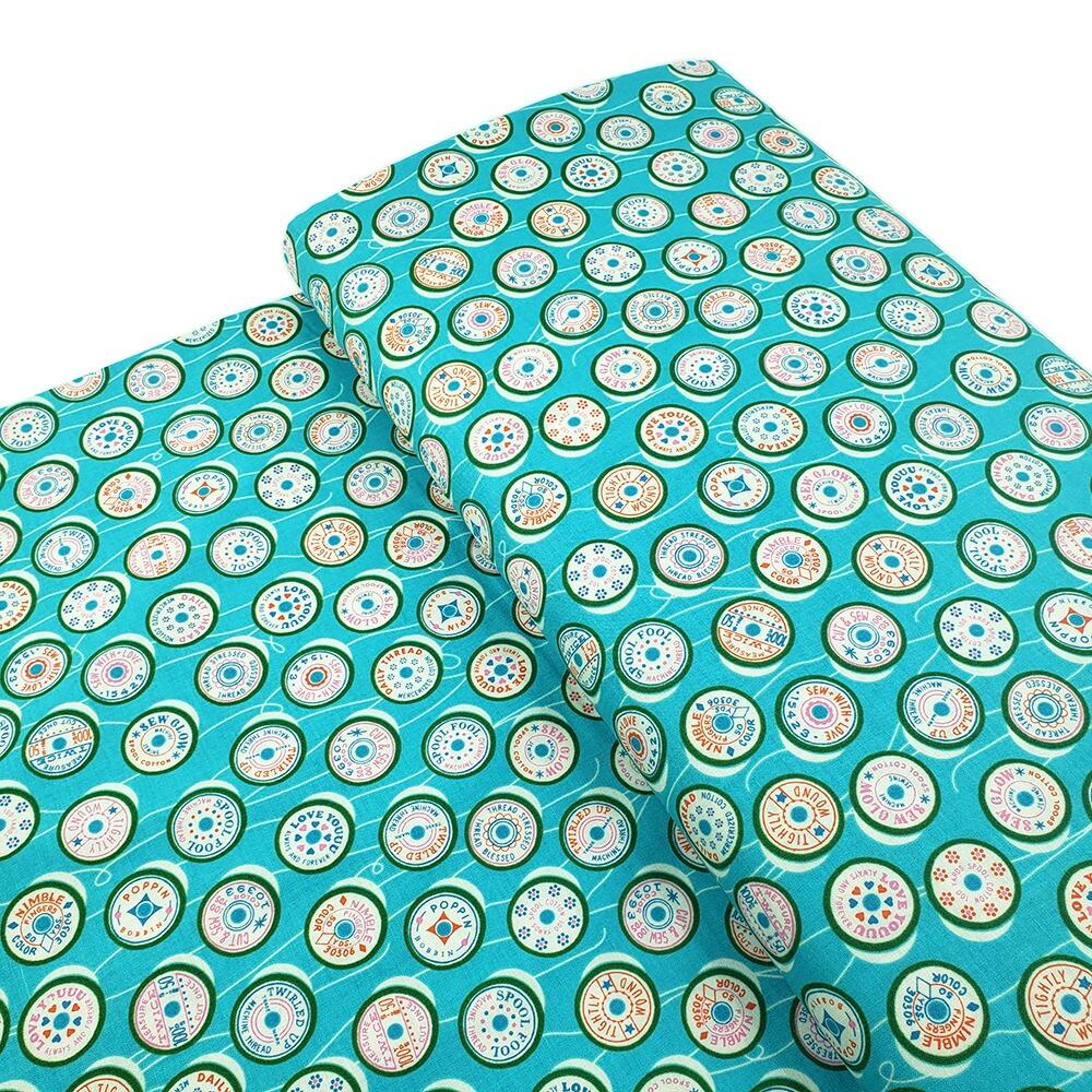 Trinketry fabric, ruby star society, melody miller,matchboxes, pens, retro 70s style