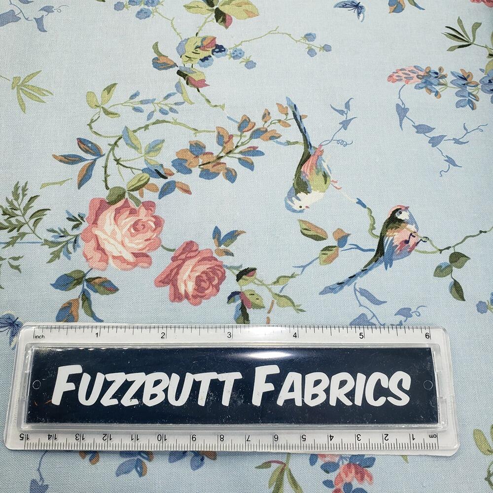 Riley Blake, Anne of Green Gables, book themed fabric, book covers, handwriting, vintage style birds and florals