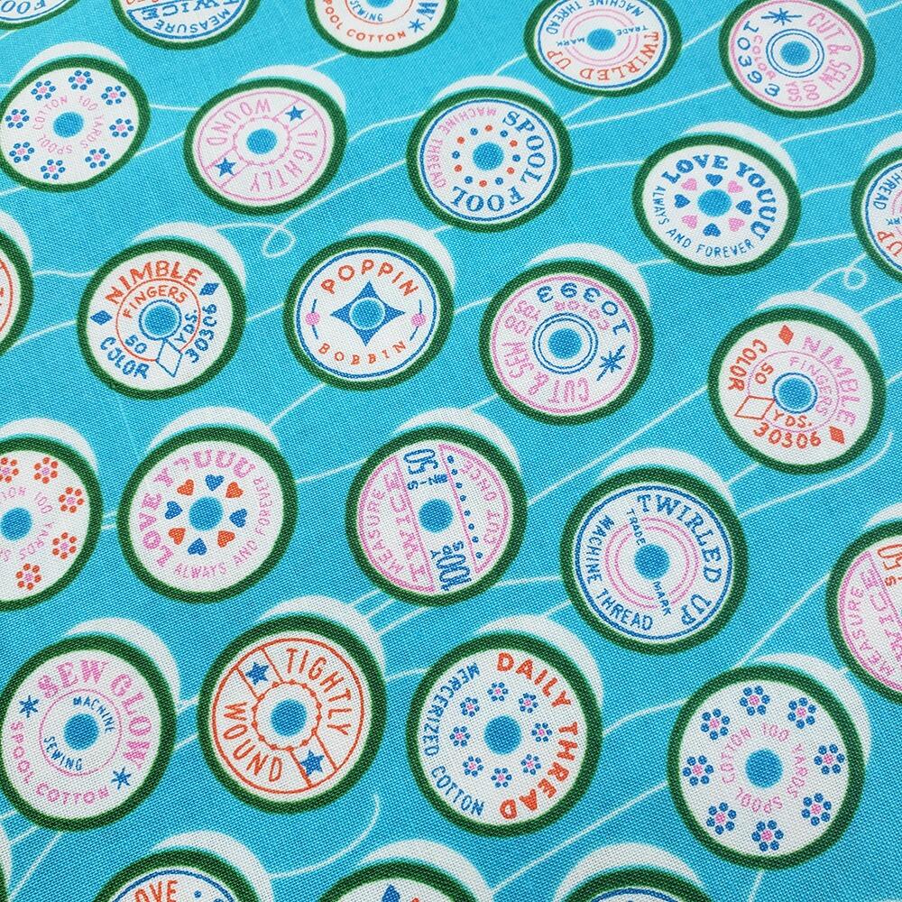 Trinketry fabric, ruby star society, melody miller,matchboxes, pens, retro 70s style