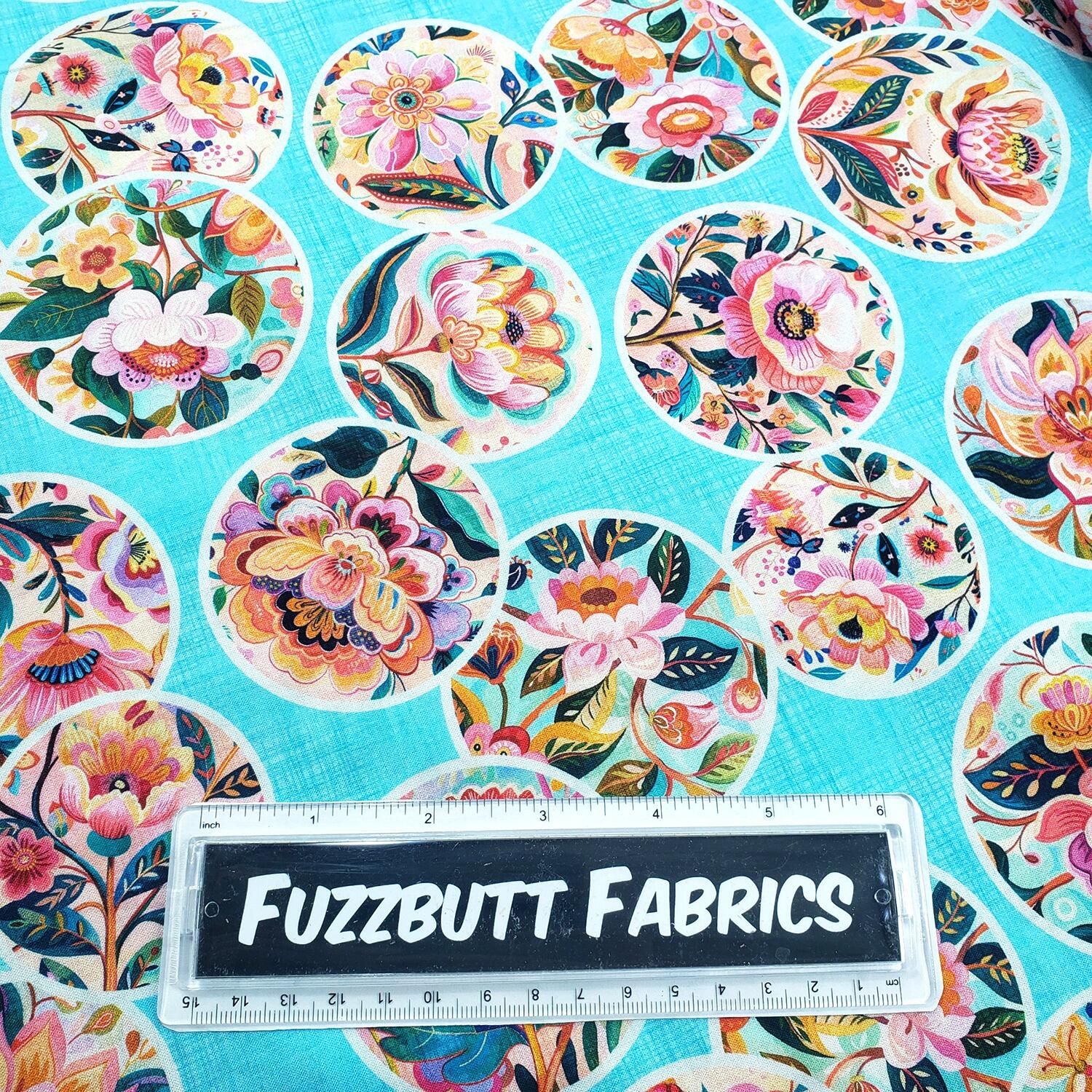 Morris Creative, exotica, florals, borders, badger, foxes, animals, exotic fabric, qt fabrics