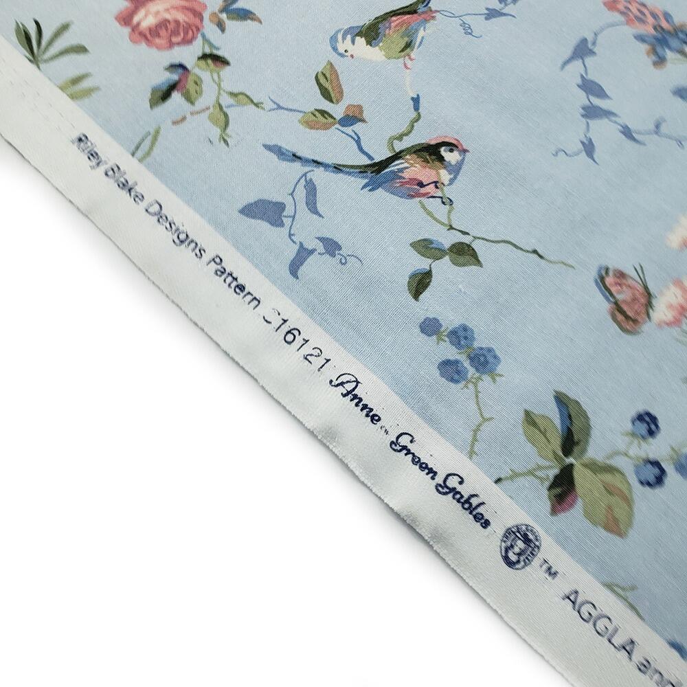 Riley Blake, Anne of Green Gables, book themed fabric, book covers, handwriting, vintage style birds and florals
