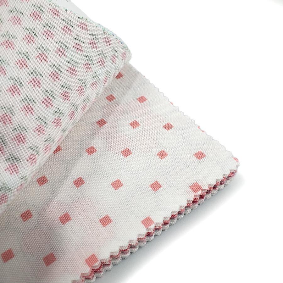 Moda, a cat named stitch charm pack, pastel floral fabric, cottagecore, roses, squares for patchwork, cotton, easy quilting, precut squares,charm pack, camille roskelly