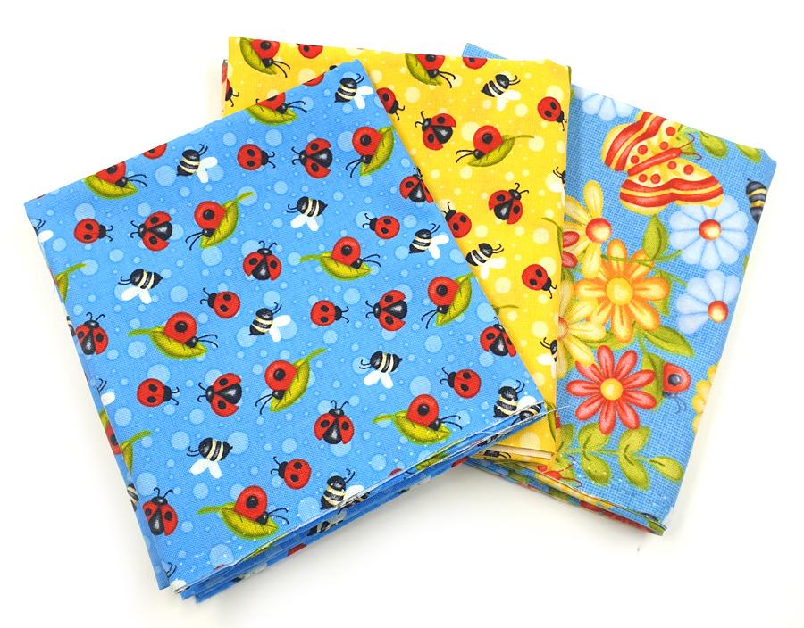 Henry Glass Gnome is where the heart is fat quarter bundle