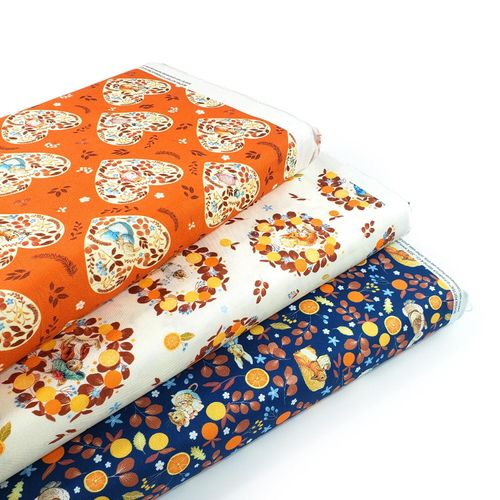 peter rabbit, jemima puddleduck, squirrel nutkin organic cotton fabric