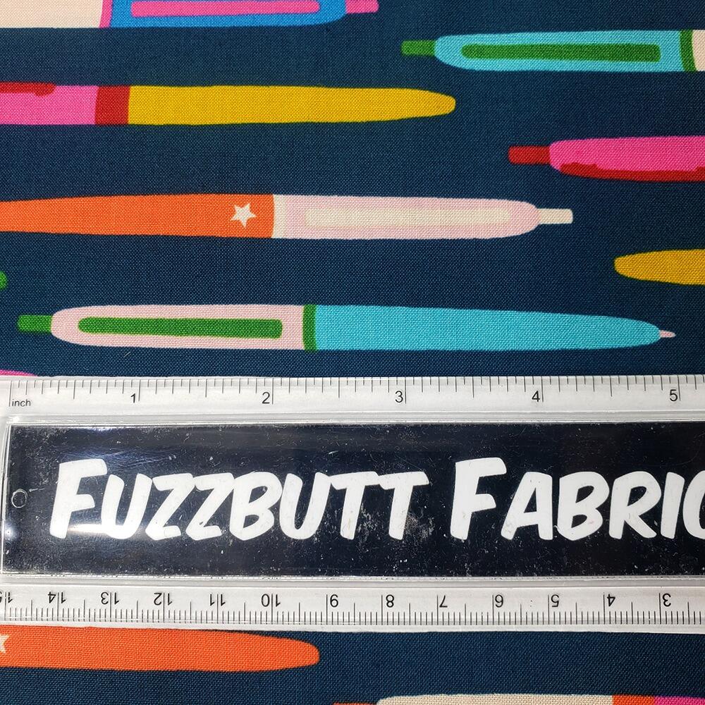 Trinketry fabric, ruby star society, melody miller,matchboxes, pens, retro 70s style