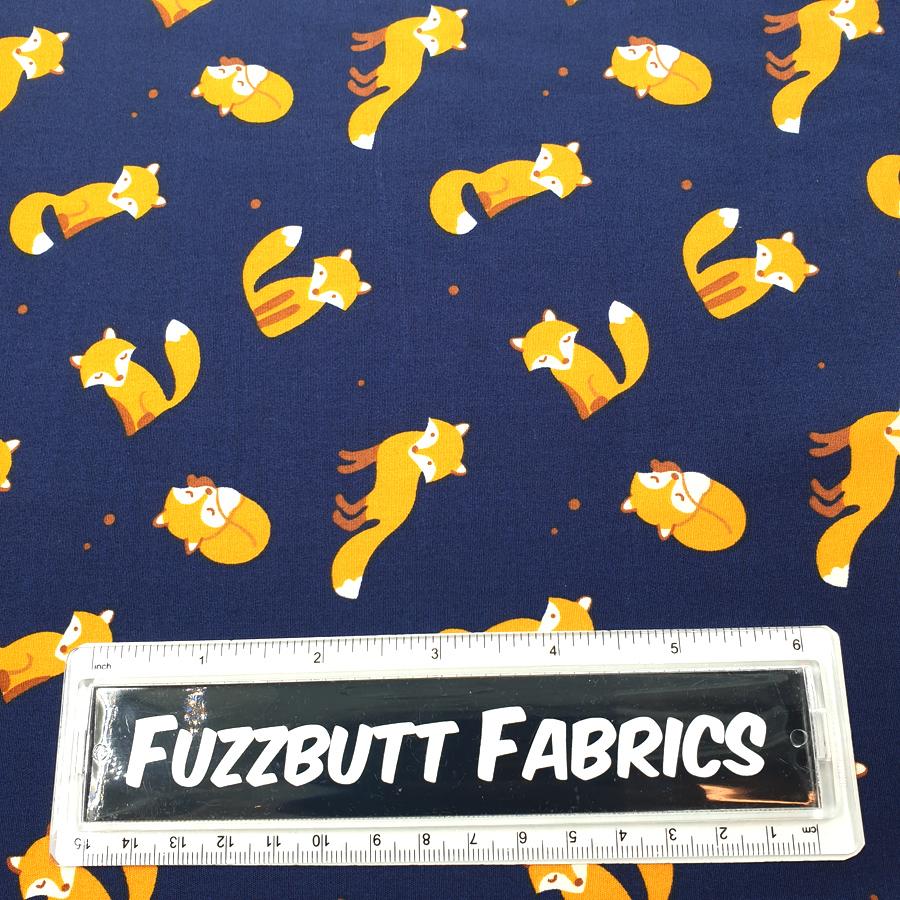 foxes fabric, foxes cotton, uk seller, foxes cotton poplin