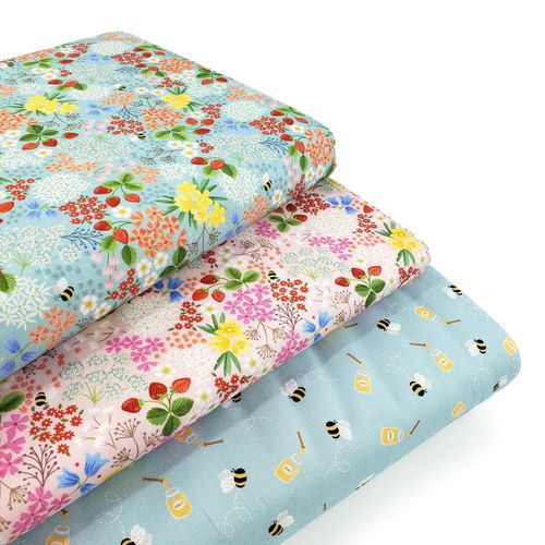A796, A795, lewis & irene, ladybirds,daisies,wildflowers,bugs,insects, teddy bears picnic, strawberries
