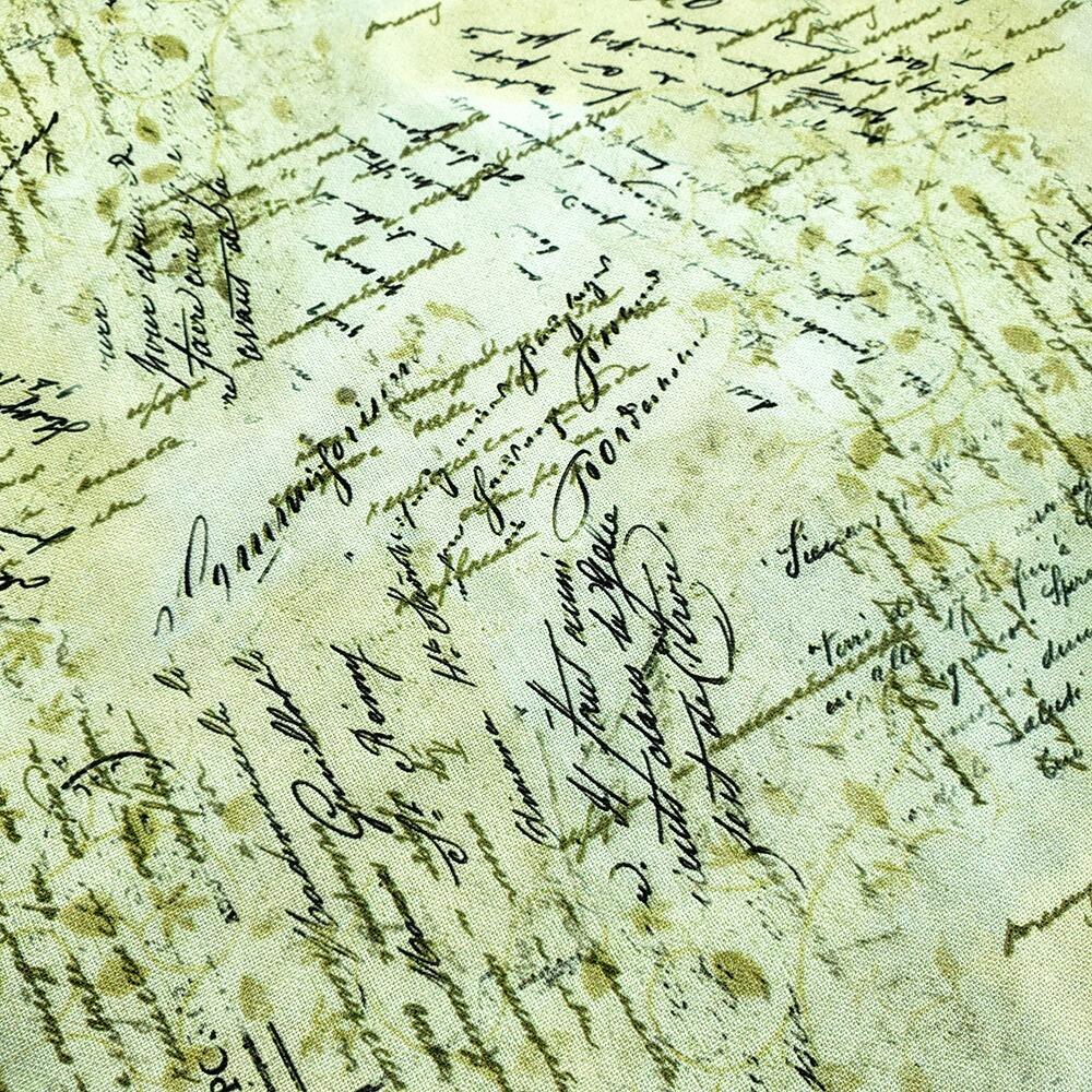 blank quilting, modern lace, butterflies, vintage writing, vintage lace, junk journal fabric, slow stitch, cotton vintage style fabric, uk