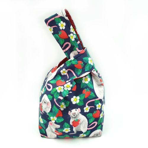 Rat handbag, rat bag, rat knot bag, japanese knot bags, rat fabric