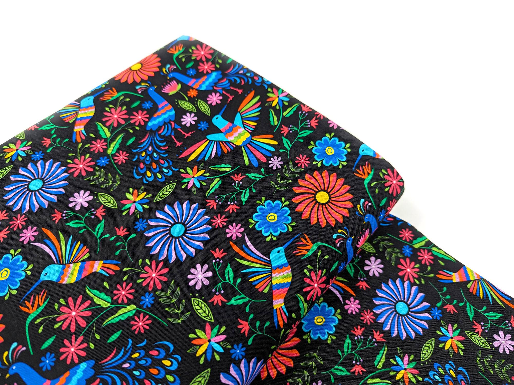 mexicana, victoria louise,humming birds, peackcocks,fat quarter bundle, colourful,bright