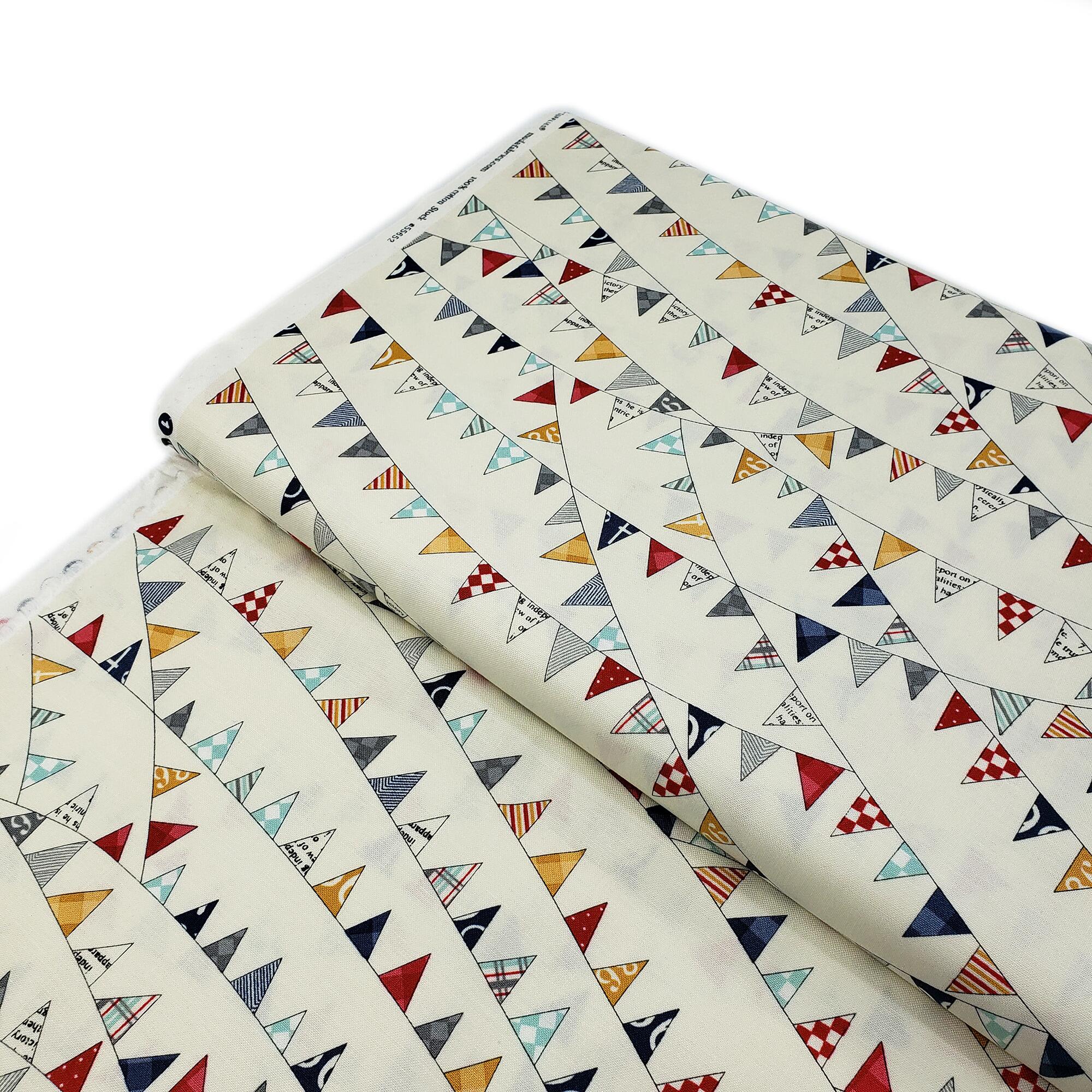moda vintage,sweetwater,bunting,cotton fabric