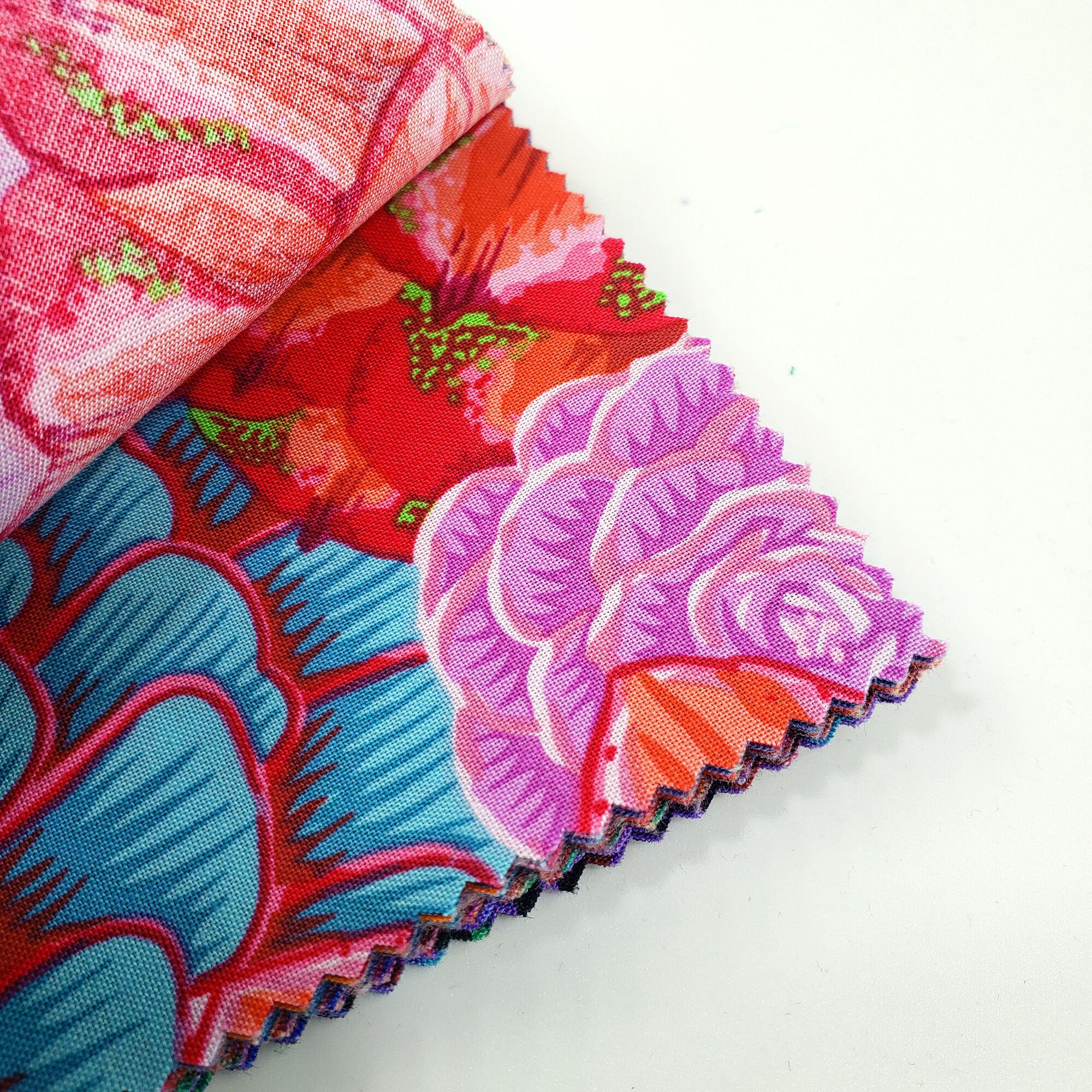kaffe fasset,charm pack,squares,patchwork,cotton,february 2025,hot,cool,blue,orange,vivid