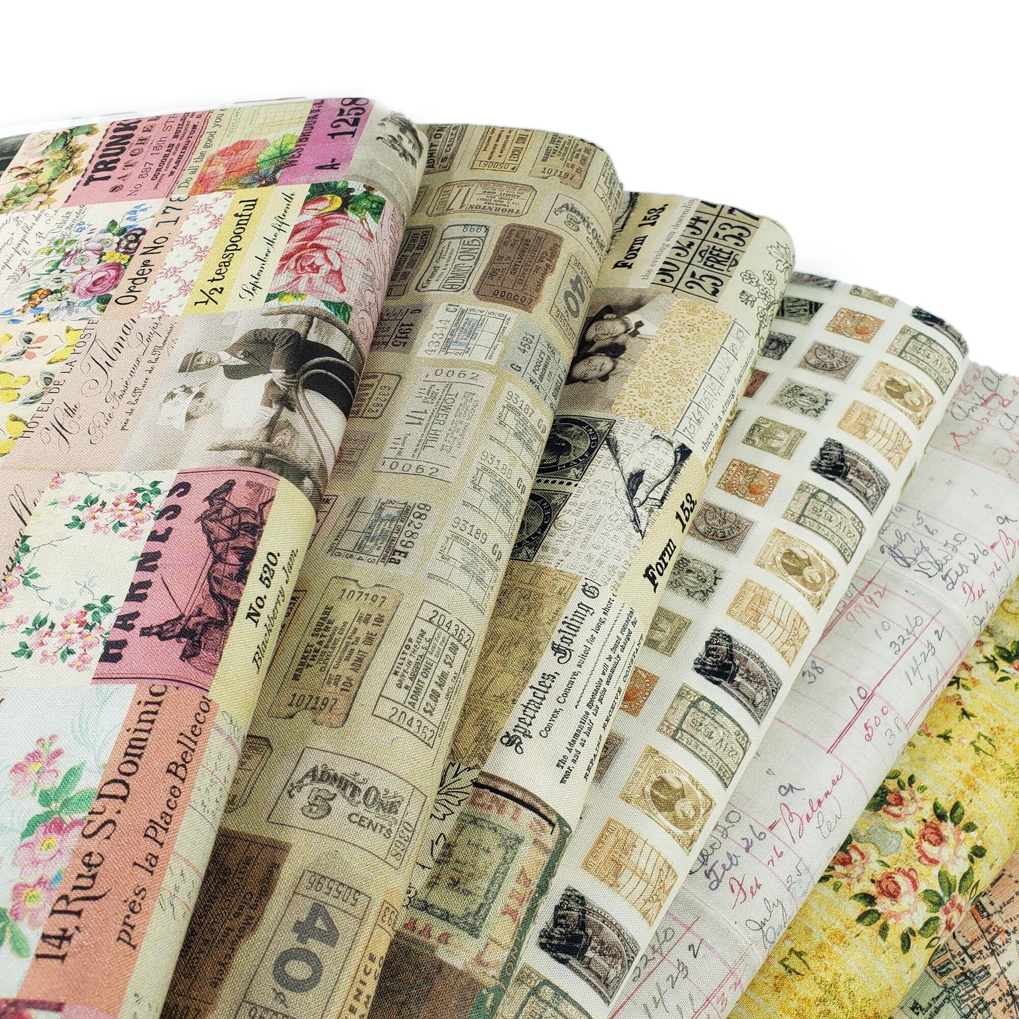 tim holtz,vintage,antique,steampunk,palette, stamps, tickets, vintage montage,junk journal fabric, victorian fabric