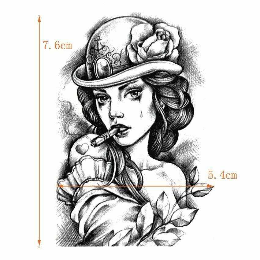 pin up girl tattoos black and white