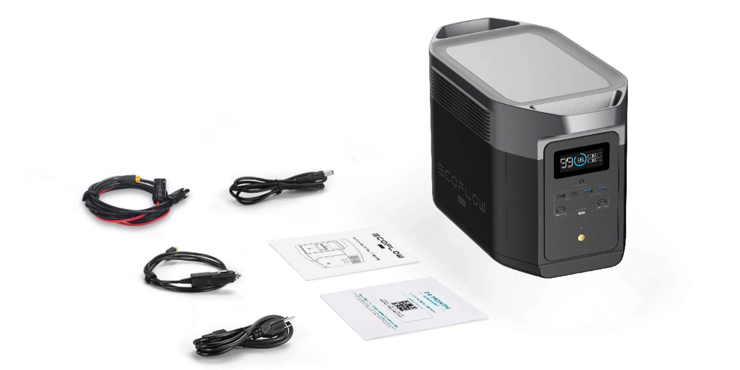 What's in the EcoFlow Delta Max Box