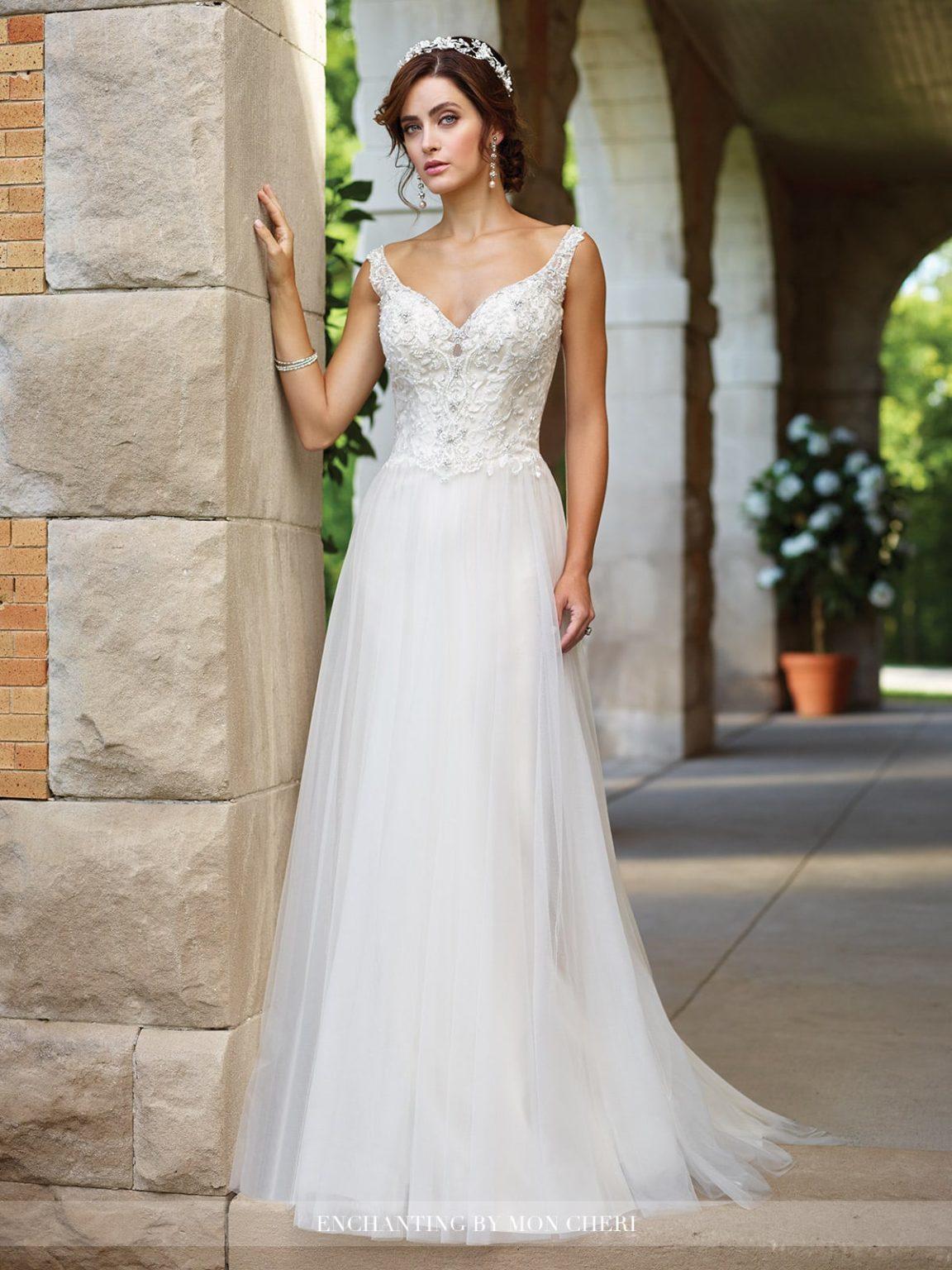 Enchanting by mon on sale cheri wedding dresses