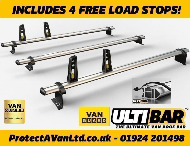 thumbnail interactive-video image 1 of CATCH USA Roof Racks Cross Bars For Ford Connect SWB 2014-2025 – Aluminum Luggage Carrier With Locks (225 Lb Capacity) 1 of 3