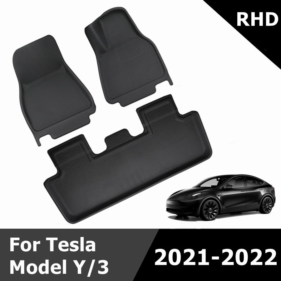 KIKIMO Tesla Model Y Floor Mats, Tesla Model Y 2020-2022