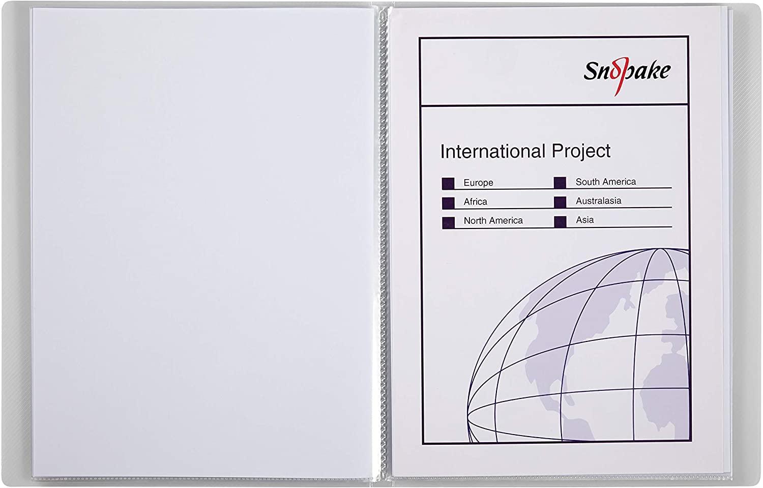 A3 Snopake Presentation Display Book 20 Pockets