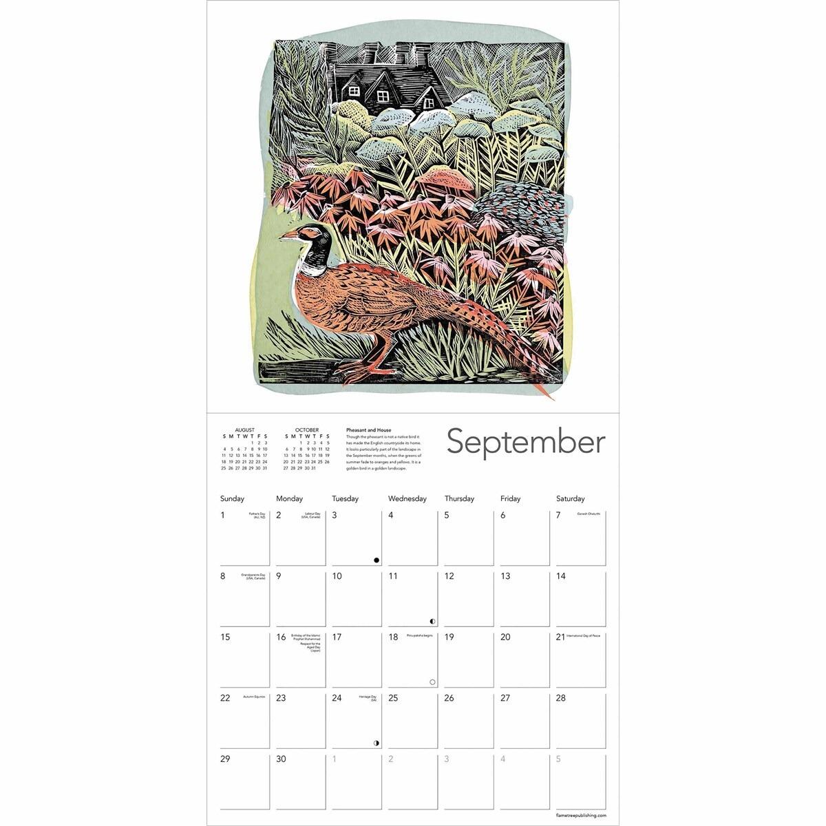 2024 Angela Harding Square Calendar