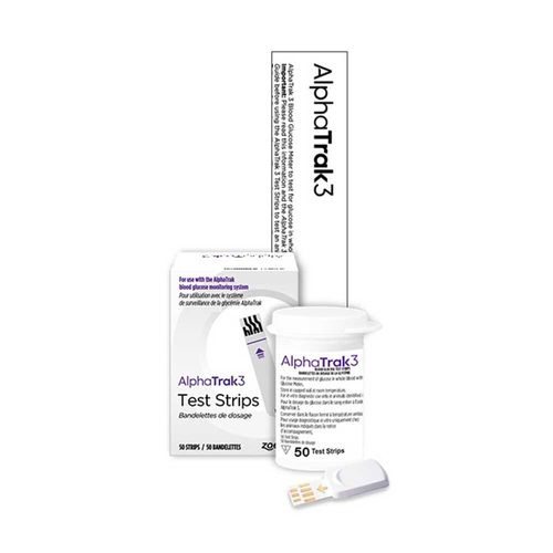 Alphatrak 3 Test Strips Pack of 50