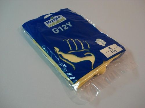 Marigold Gloves Medium Yellow PAIR