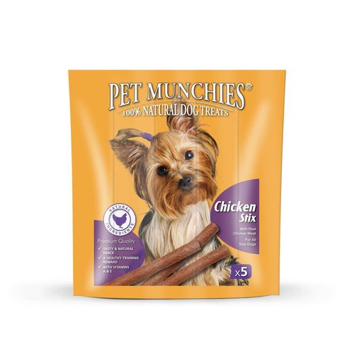 Pet Munchies Dog Chick Stix Pack of 5 (×10)