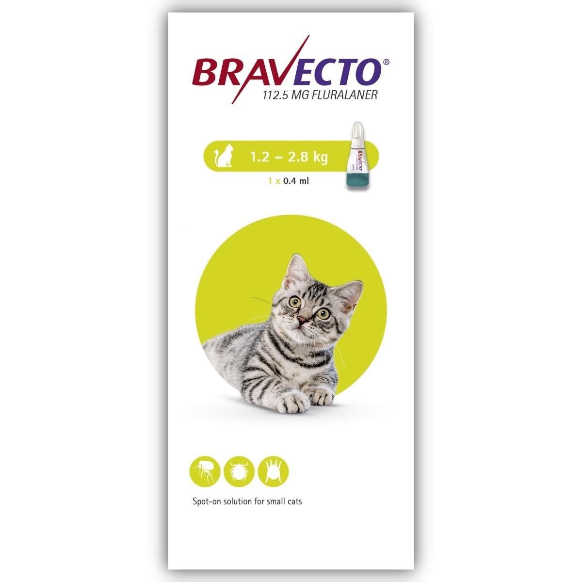 BRAVECTO CAT SPOT-ON 112.5MG 1D 1D